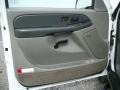 Gray/Dark Charcoal 2003 Chevrolet Suburban 1500 Z71 4x4 Door Panel