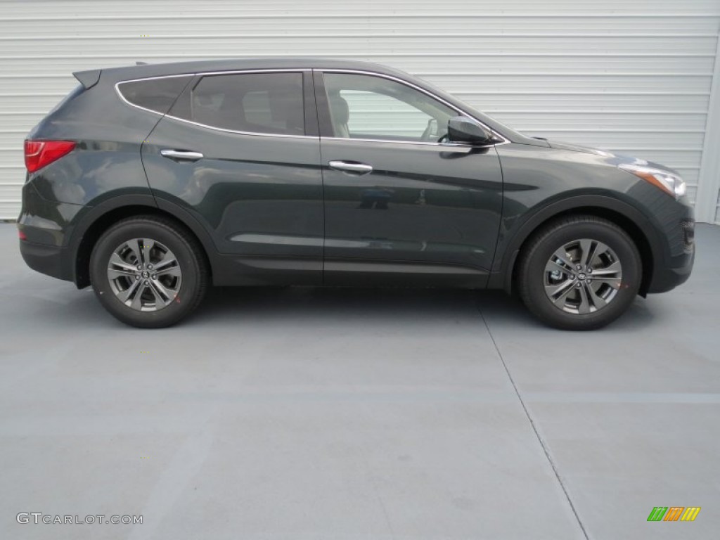 Juniper Green 2013 Hyundai Santa Fe Sport Exterior Photo #71466971