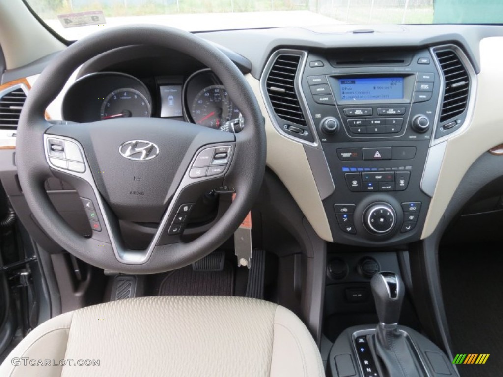 2013 Hyundai Santa Fe Sport Beige Dashboard Photo #71467151