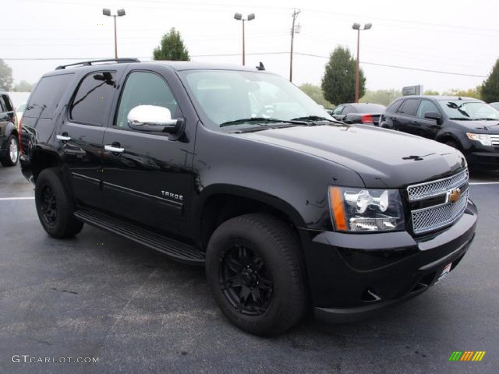 Black 2010 Chevrolet Tahoe Special Service Vehicle Exterior Photo #71467469