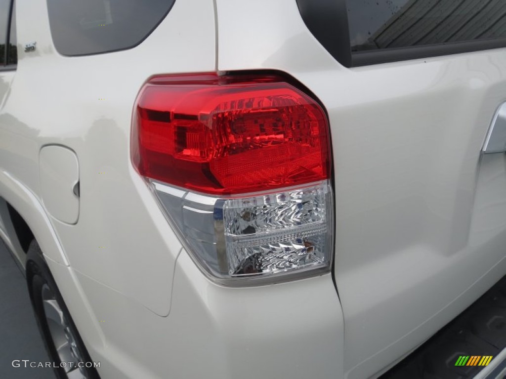 2013 4Runner SR5 - Blizzard White Pearl / Sand Beige Leather photo #12