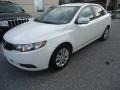 2011 Clear White Kia Forte EX  photo #2