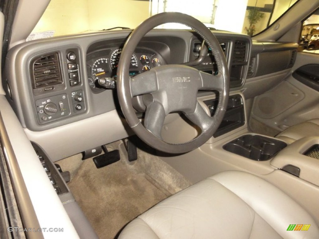 2003 Yukon SLT 4x4 - Pewter Metallic / Pewter/Dark Pewter photo #12