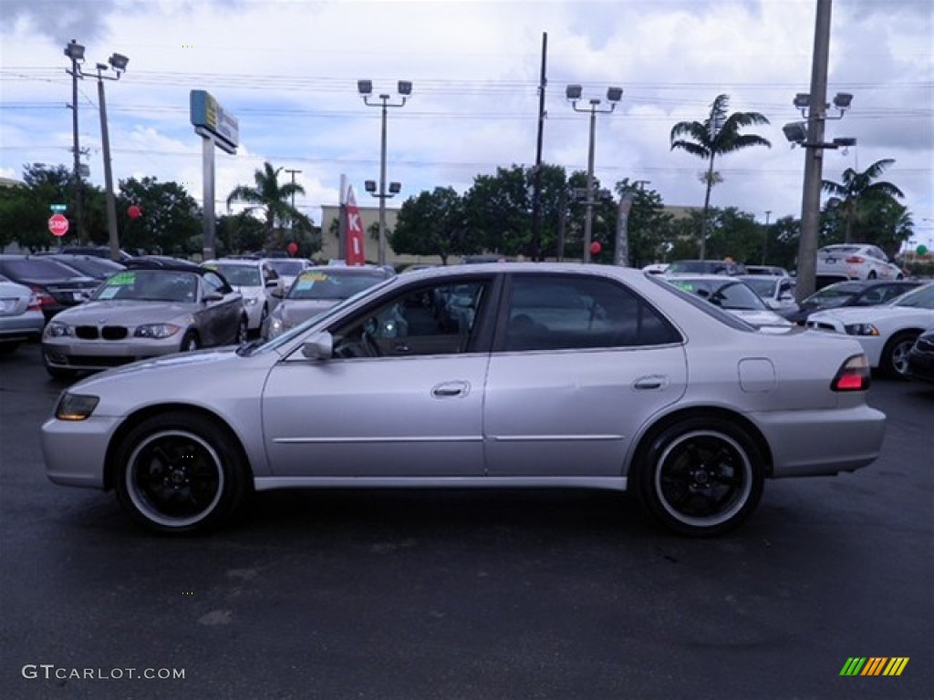 1998 Accord EX V6 Sedan - Regent Silver Pearl / Quartz photo #10