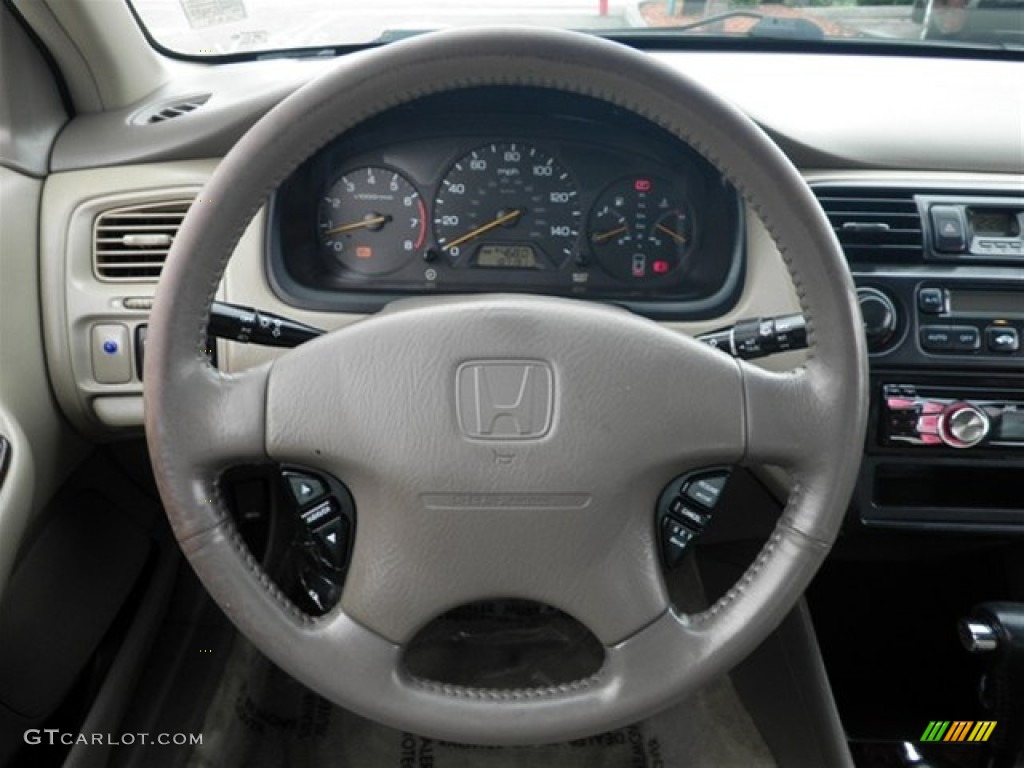 1998 Accord EX V6 Sedan - Regent Silver Pearl / Quartz photo #35