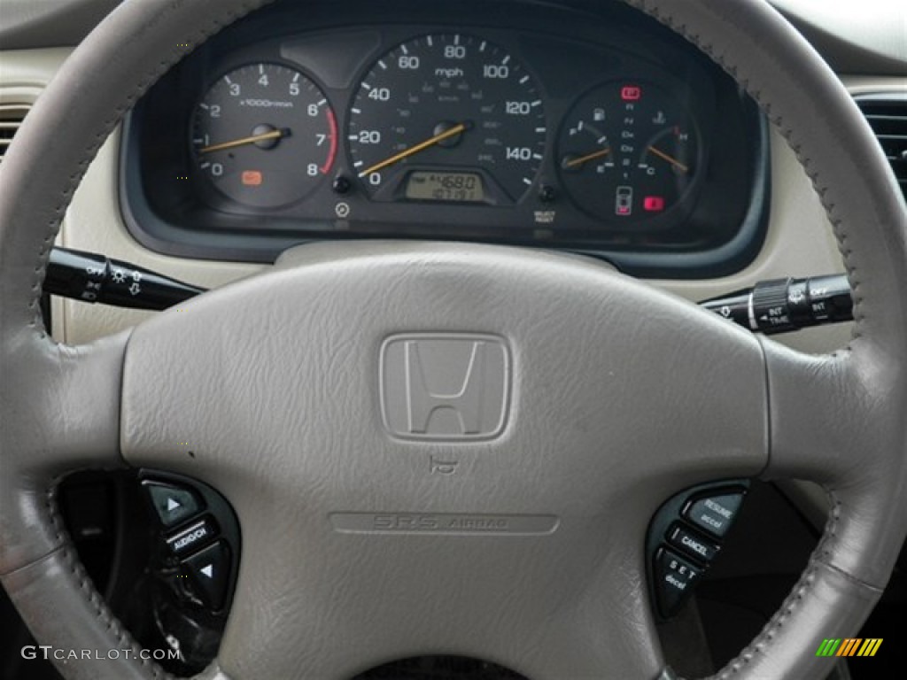 1998 Accord EX V6 Sedan - Regent Silver Pearl / Quartz photo #36