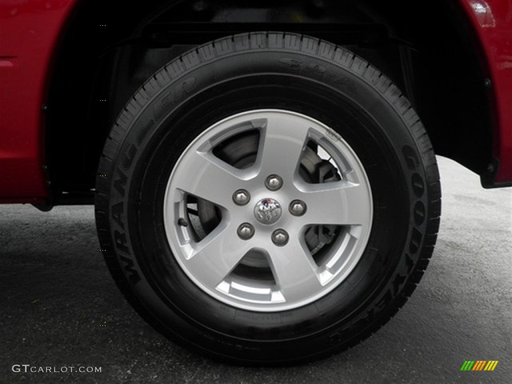 2010 Ram 1500 SLT Quad Cab - Inferno Red Crystal Pearl / Dark Slate/Medium Graystone photo #41