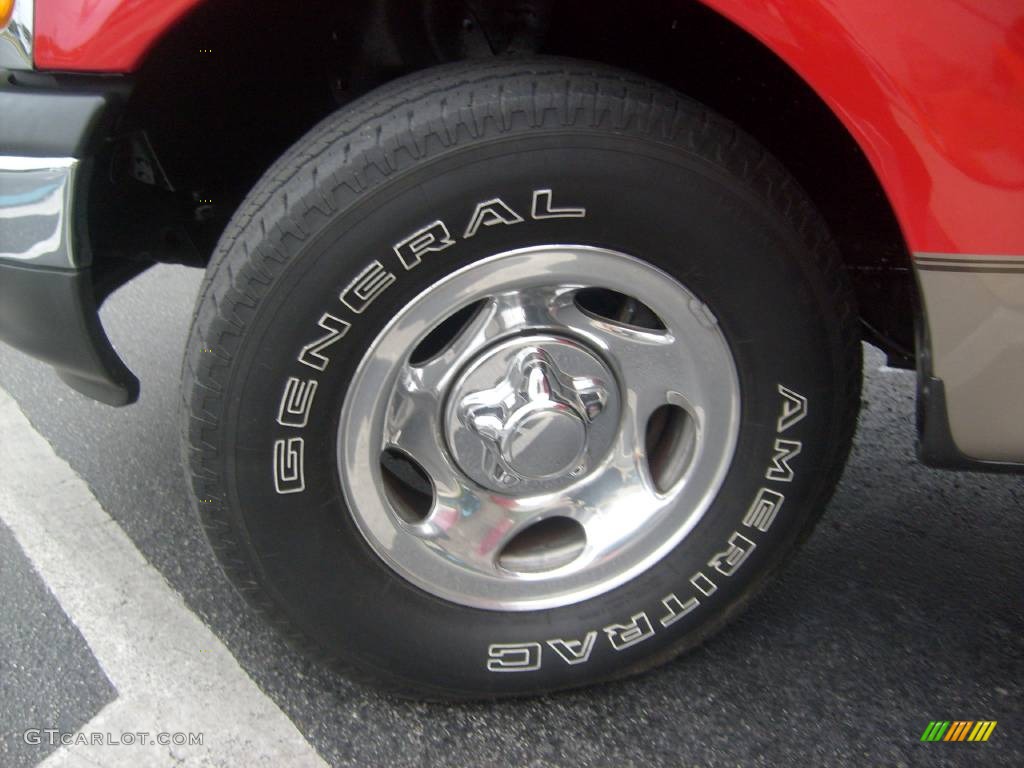 2004 F150 XL Heritage Regular Cab - Bright Red / Heritage Medium Parchment photo #13