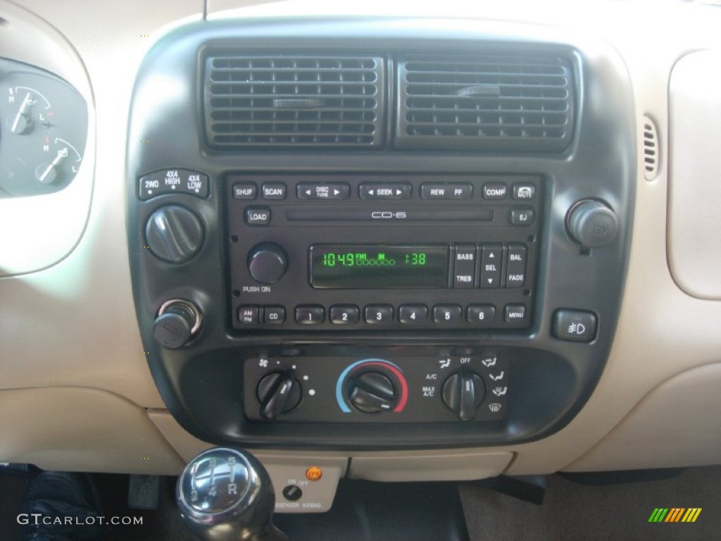 2002 Ranger XLT SuperCab 4x4 - Dark Highland Green Metallic / Medium Prairie Tan photo #3