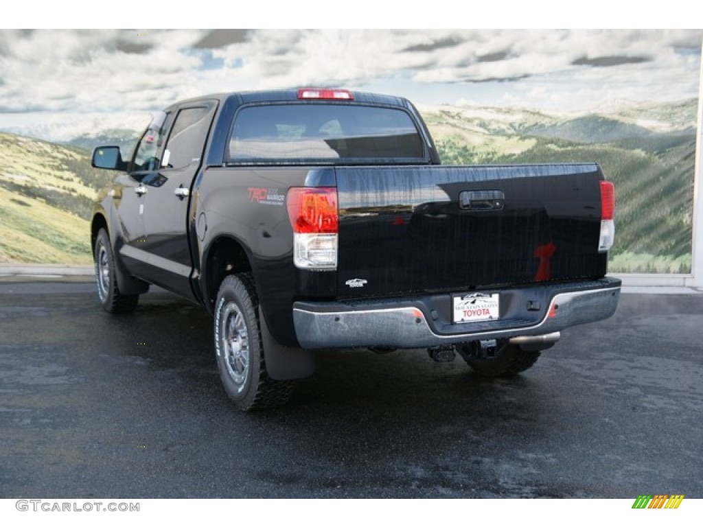 2013 Tundra TRD Rock Warrior CrewMax 4x4 - Black / Black photo #3