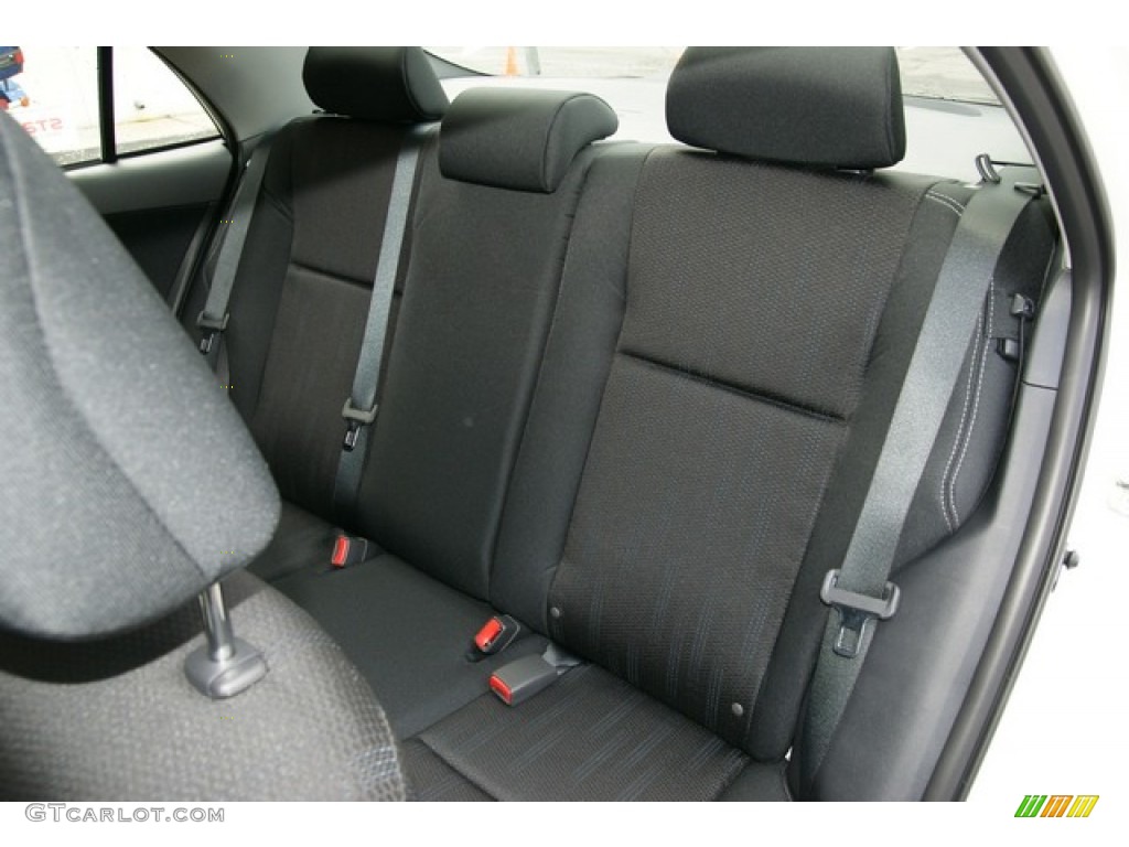 2013 Corolla S - Super White / Dark Charcoal photo #7