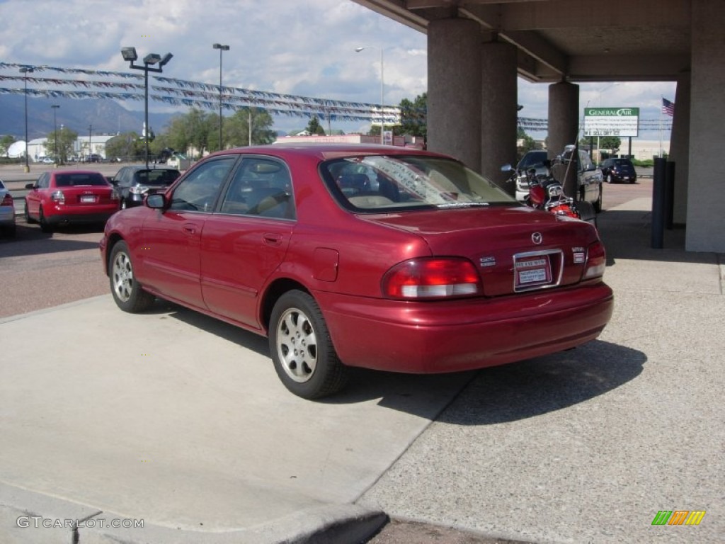 1999 626 ES V6 - Sedona Red Mica / Beige photo #4