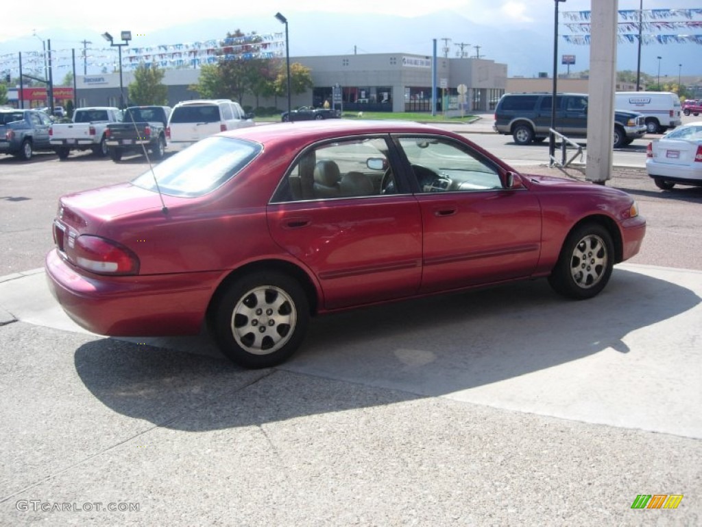 1999 626 ES V6 - Sedona Red Mica / Beige photo #7