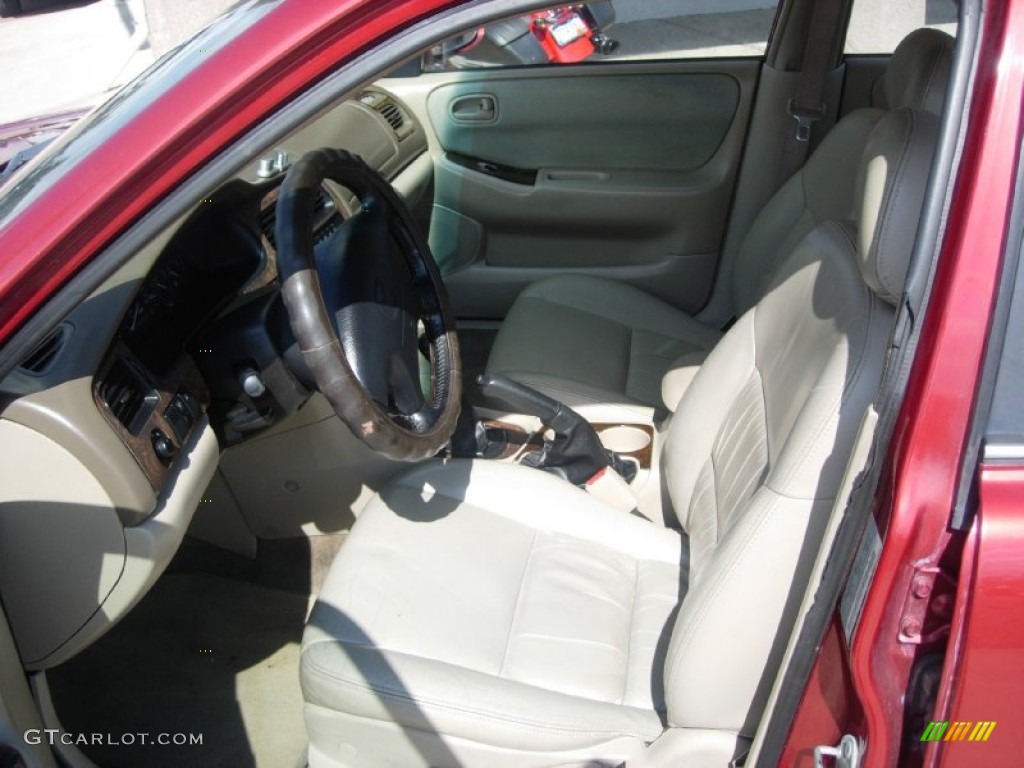 1999 626 ES V6 - Sedona Red Mica / Beige photo #11