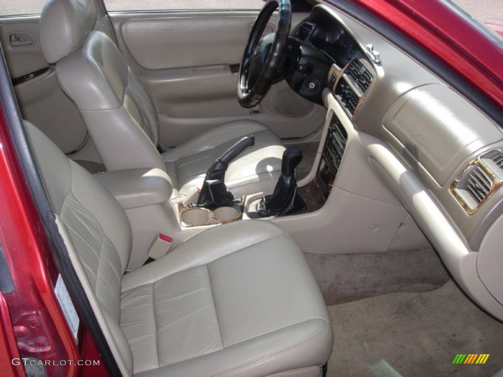 1999 626 ES V6 - Sedona Red Mica / Beige photo #14