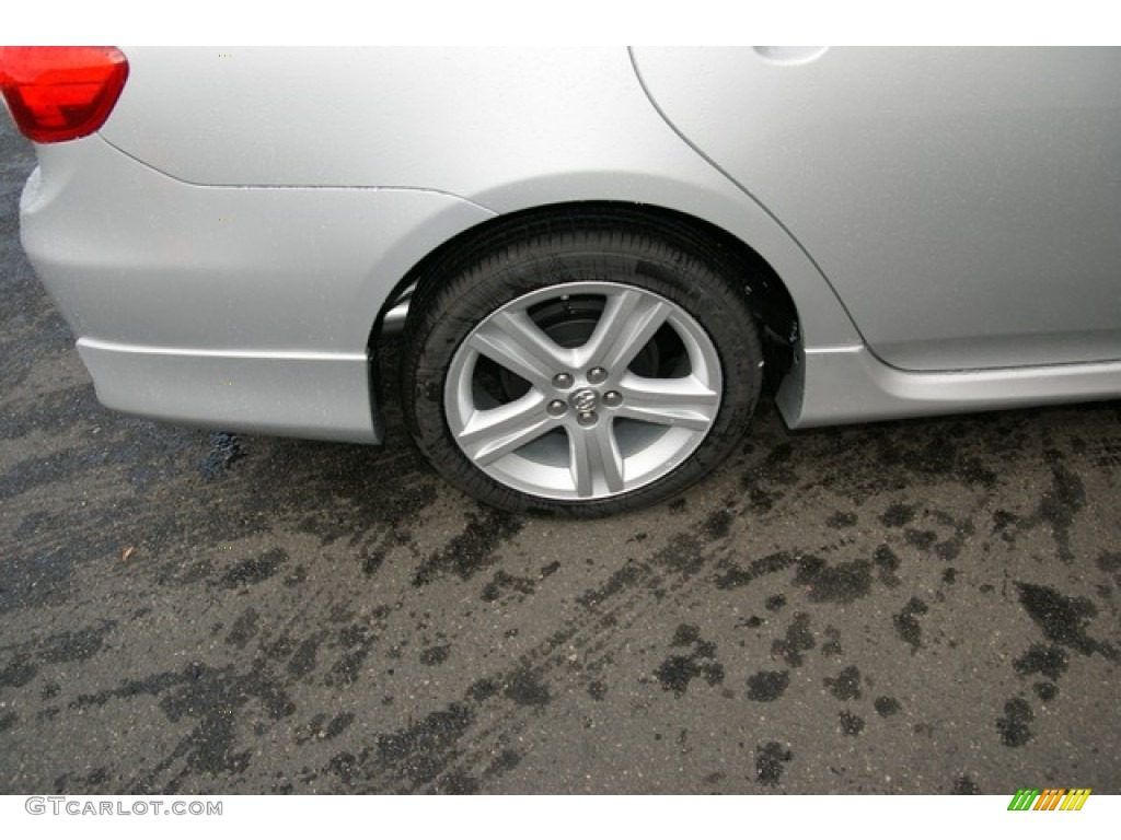 2013 Corolla S - Classic Silver Metallic / Dark Charcoal photo #9