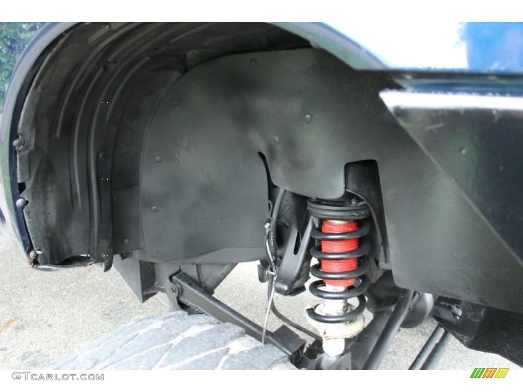 2006 Titan LE King Cab 4x4 - Deep Water Blue / Steel Gray photo #28