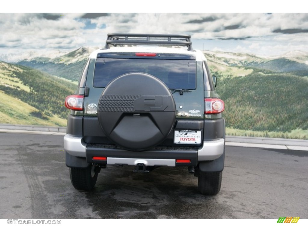 2013 FJ Cruiser 4WD - Army Green / Dark Charcoal photo #4