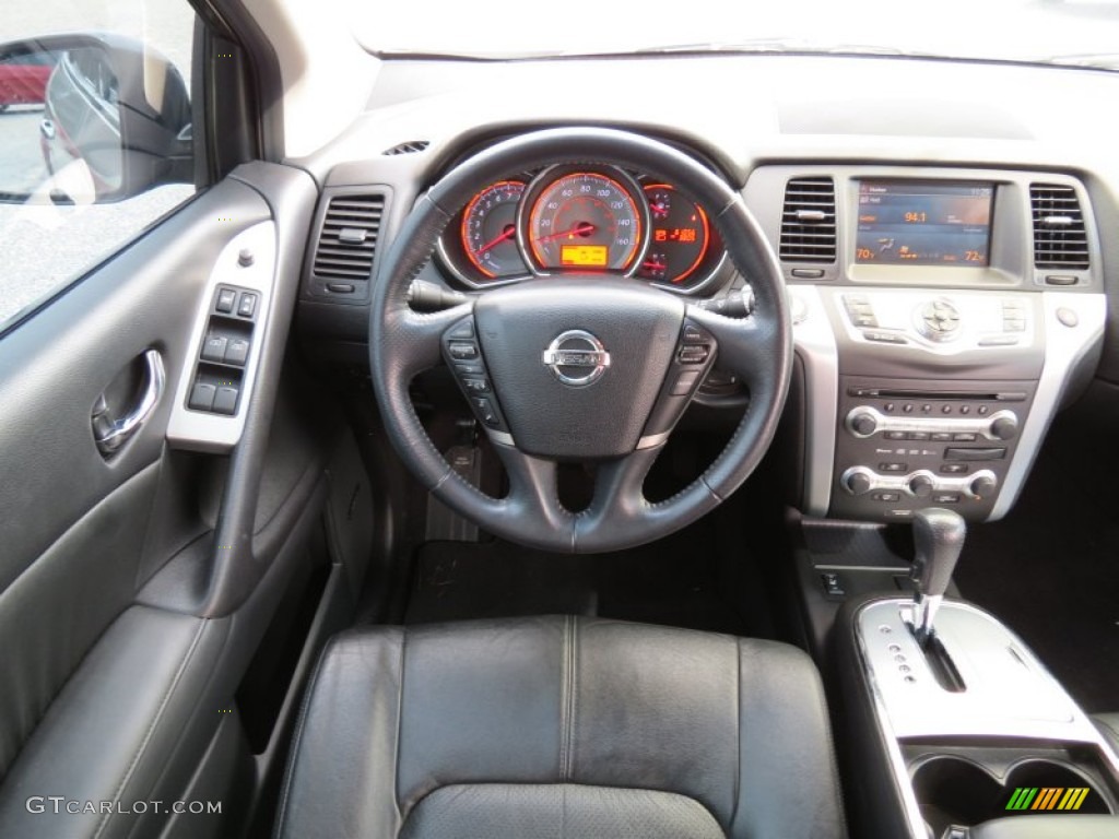 2009 Murano SL - Tinted Bronze Metallic / Black photo #22