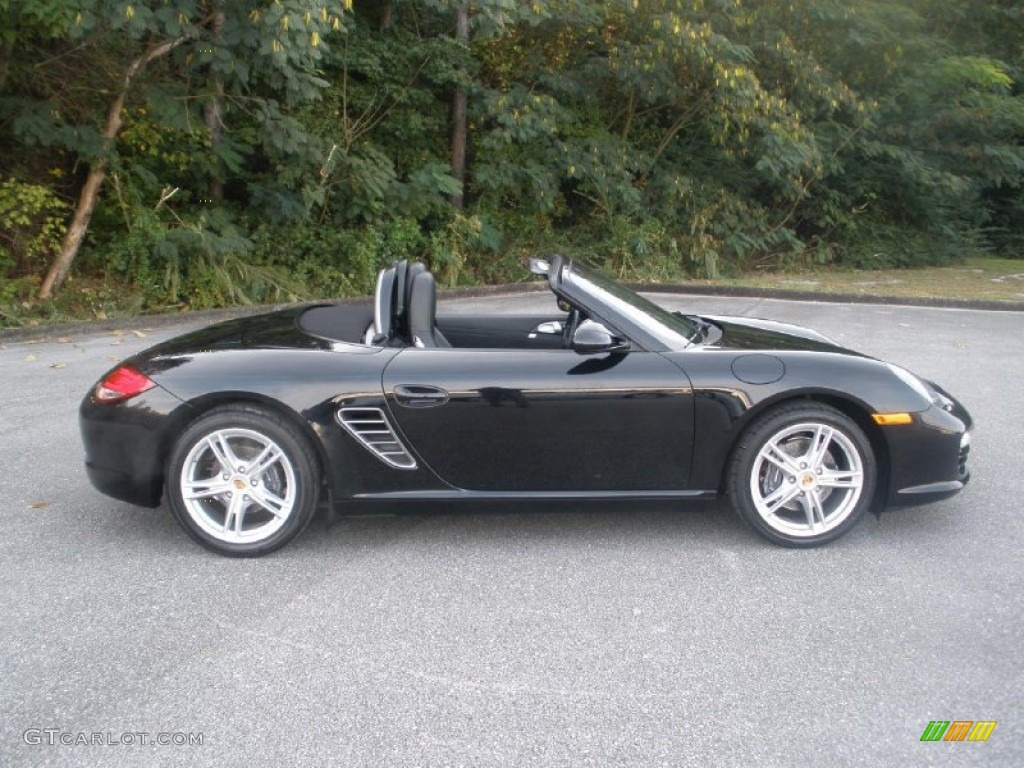 Black 2009 Porsche Boxster Standard Boxster Model Exterior Photo #71474483