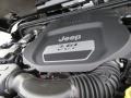 3.6 Liter DOHC 24-Valve VVT Pentastar V6 2013 Jeep Wrangler Sahara 4x4 Engine