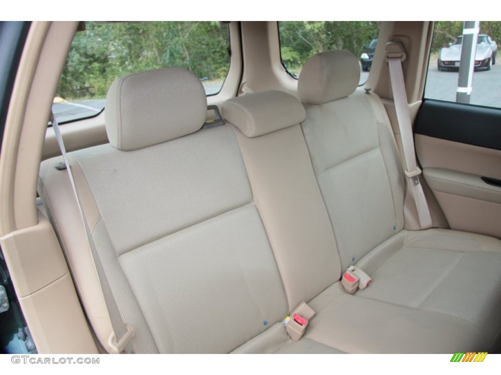 2005 Forester 2.5 X - Woodland Green Pearl / Beige photo #16