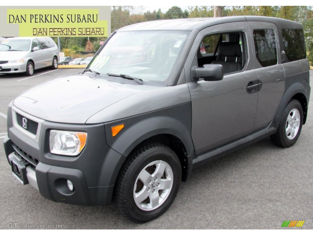 2005 Element EX AWD - Magnesium Metallic / Black/Gray photo #1