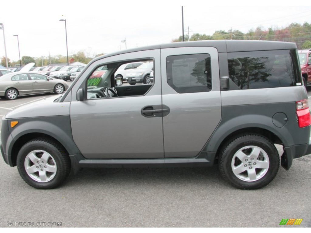 2005 Element EX AWD - Magnesium Metallic / Black/Gray photo #10