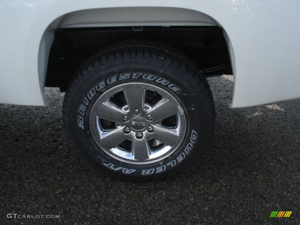 2013 Sierra 1500 SLE Extended Cab 4x4 - Summit White / Ebony photo #9