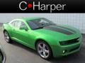 Synergy Green Metallic 2011 Chevrolet Camaro LT Coupe