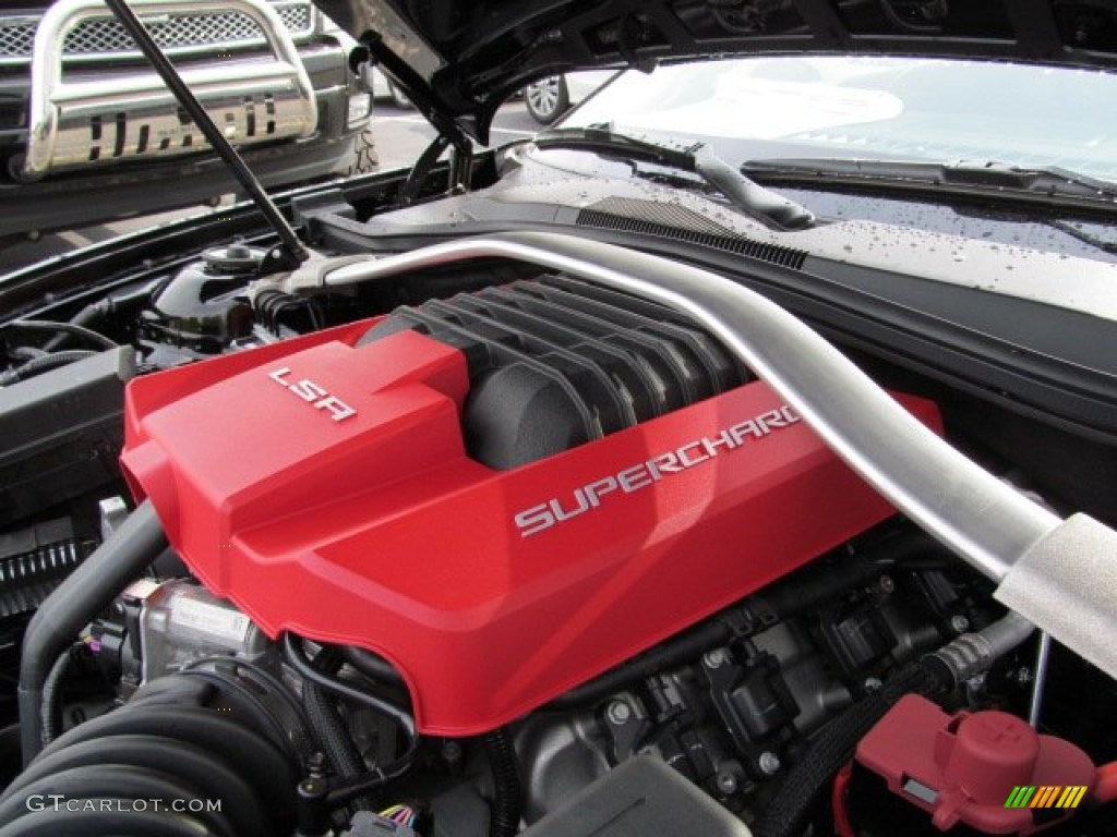 2013 Chevrolet Camaro ZL1 6.2 Liter Eaton Supercharged OHV 16-Valve LSA V8 Engine Photo #71480582