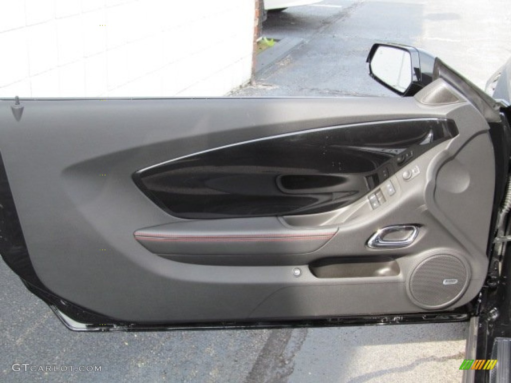 2013 Chevrolet Camaro ZL1 Black Door Panel Photo #71480620