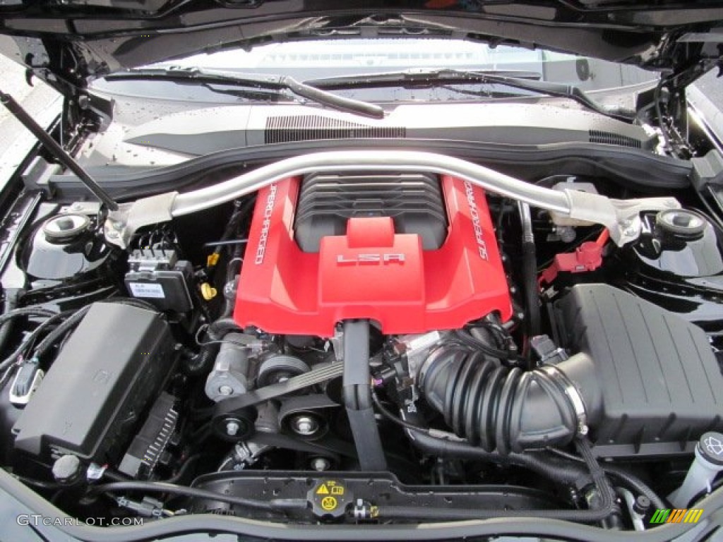 2013 Chevrolet Camaro ZL1 Convertible 6.2 Liter Eaton Supercharged OHV 16-Valve LSA V8 Engine Photo #71480789