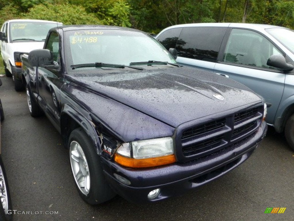 1999 Dakota R/T Sport Regular Cab - Deep Amethyst Pearl / Agate photo #1