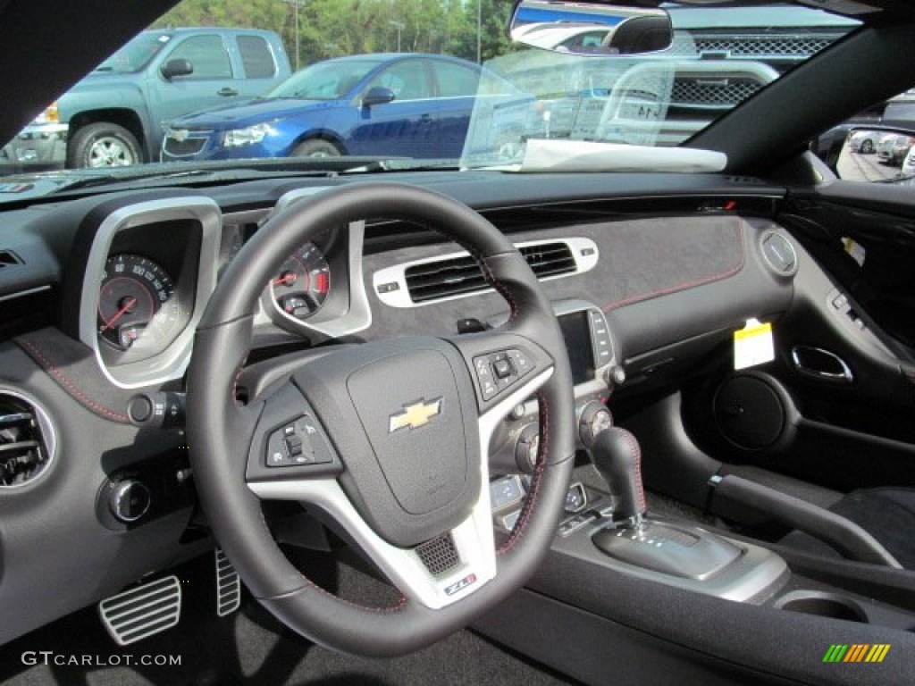 2013 Chevrolet Camaro ZL1 Convertible Black Dashboard Photo #71480840