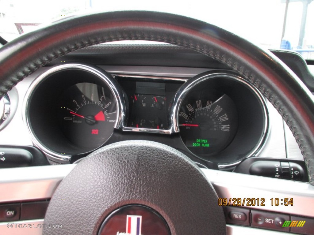 2007 Mustang GT Premium Coupe - Tungsten Grey Metallic / Dark Charcoal photo #14