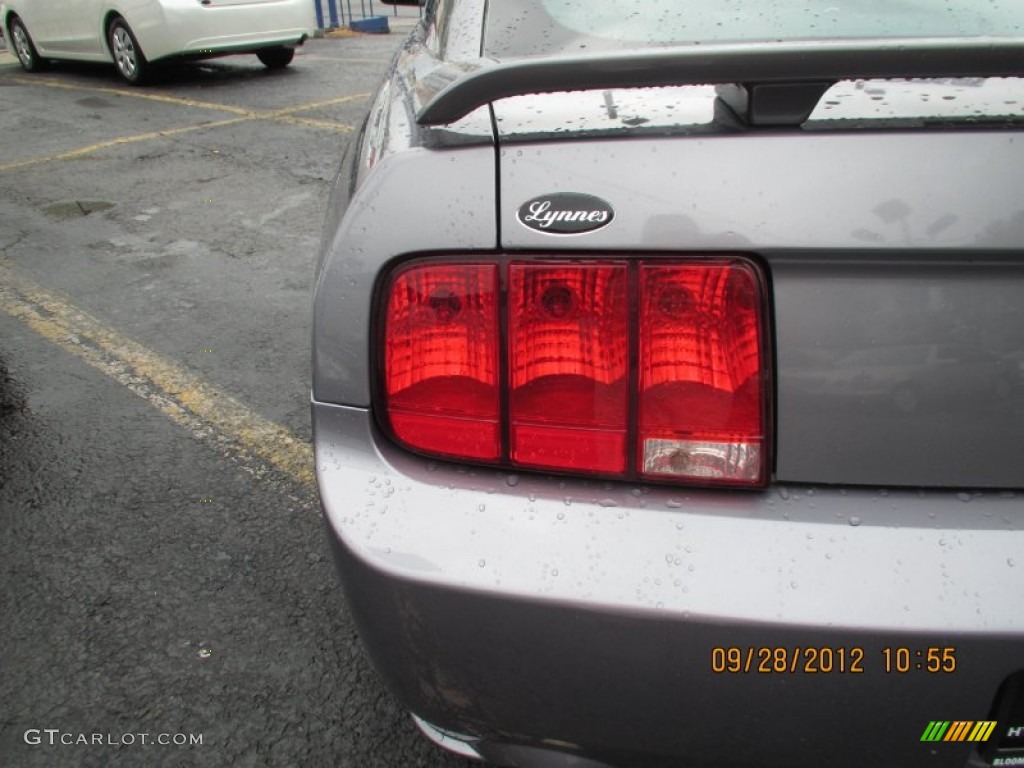 2007 Mustang GT Premium Coupe - Tungsten Grey Metallic / Dark Charcoal photo #18