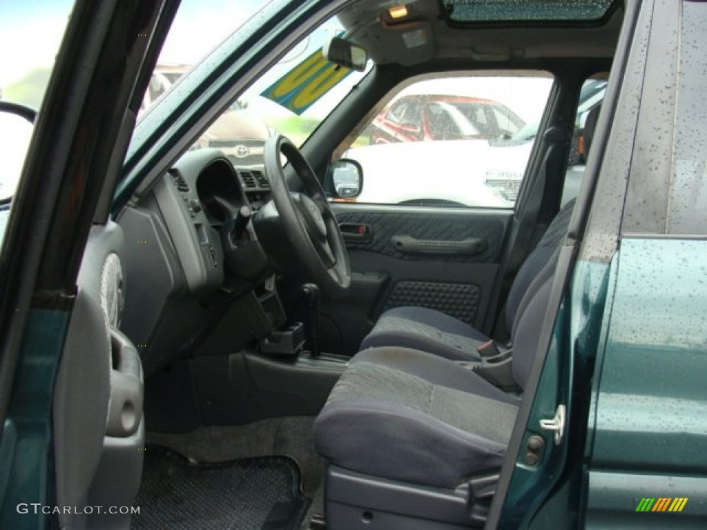 2000 RAV4 4WD - Deep Jewel Green / Gray photo #7