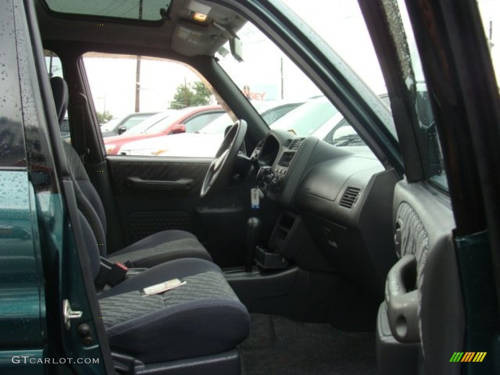 2000 RAV4 4WD - Deep Jewel Green / Gray photo #8