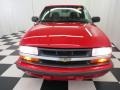 2001 Victory Red Chevrolet S10 LS Extended Cab  photo #2
