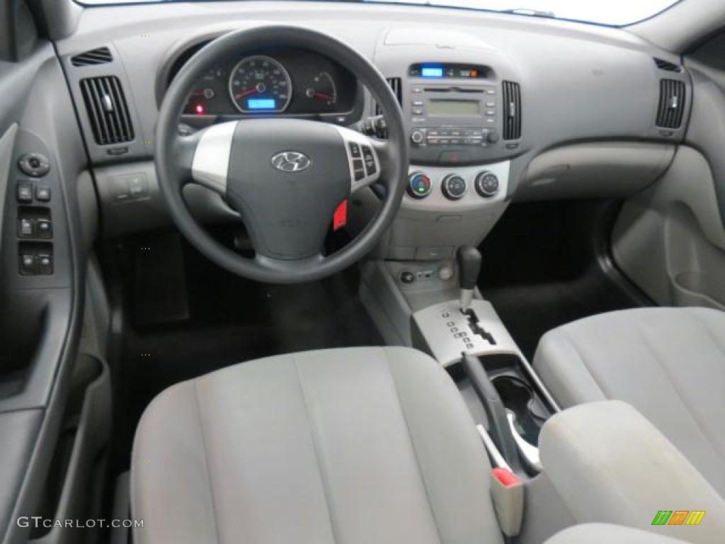 2009 Elantra GLS Sedan - Quicksilver / Gray photo #5