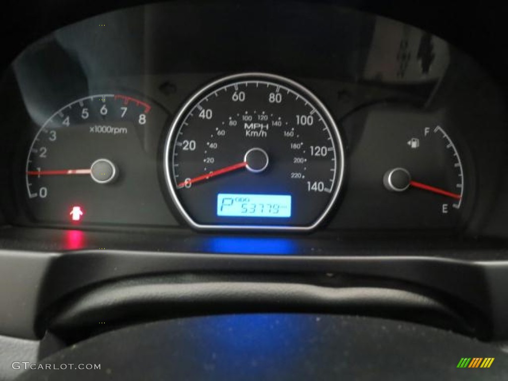 2009 Elantra GLS Sedan - Quicksilver / Gray photo #14