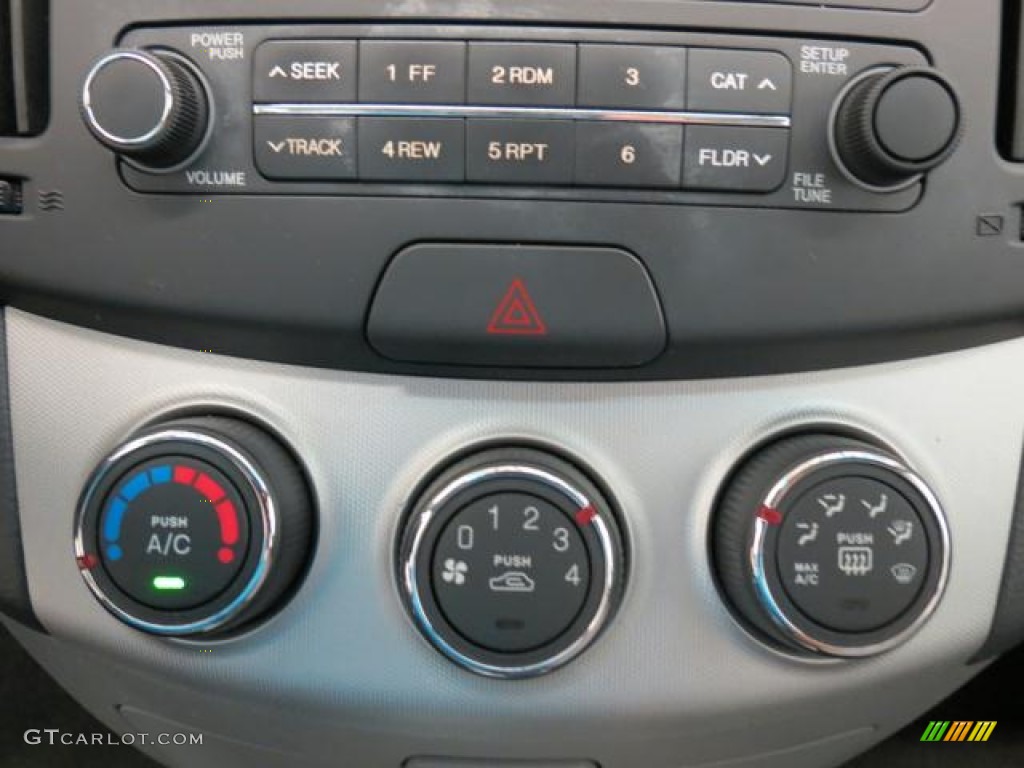 2009 Elantra GLS Sedan - Quicksilver / Gray photo #16
