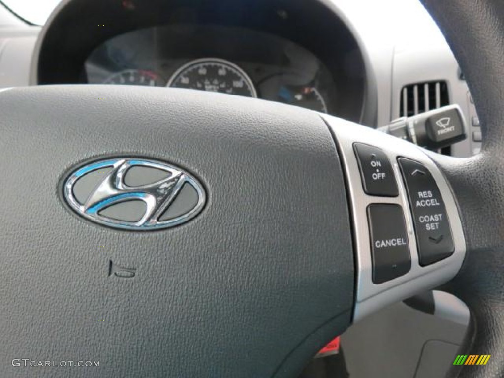 2009 Elantra GLS Sedan - Quicksilver / Gray photo #19
