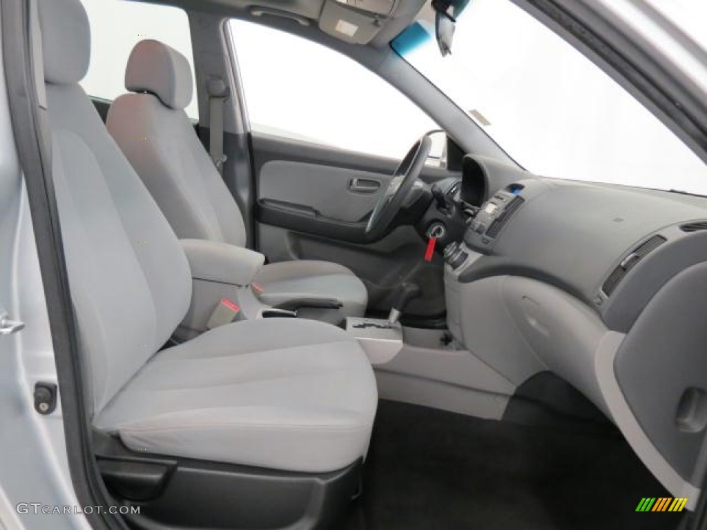 2009 Elantra GLS Sedan - Quicksilver / Gray photo #23