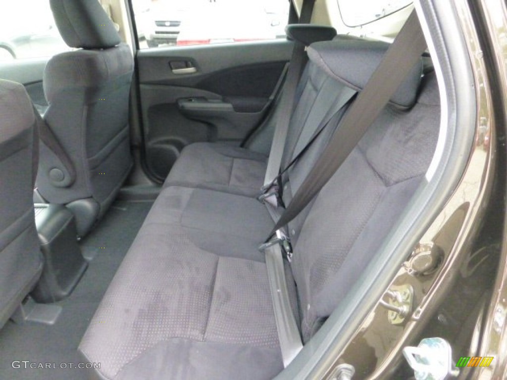 Black Interior 2013 Honda CR-V EX AWD Photo #71486261