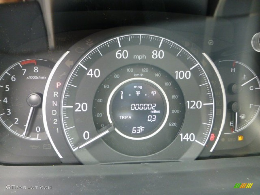 2013 Honda CR-V EX-L AWD Gauges Photo #71486513