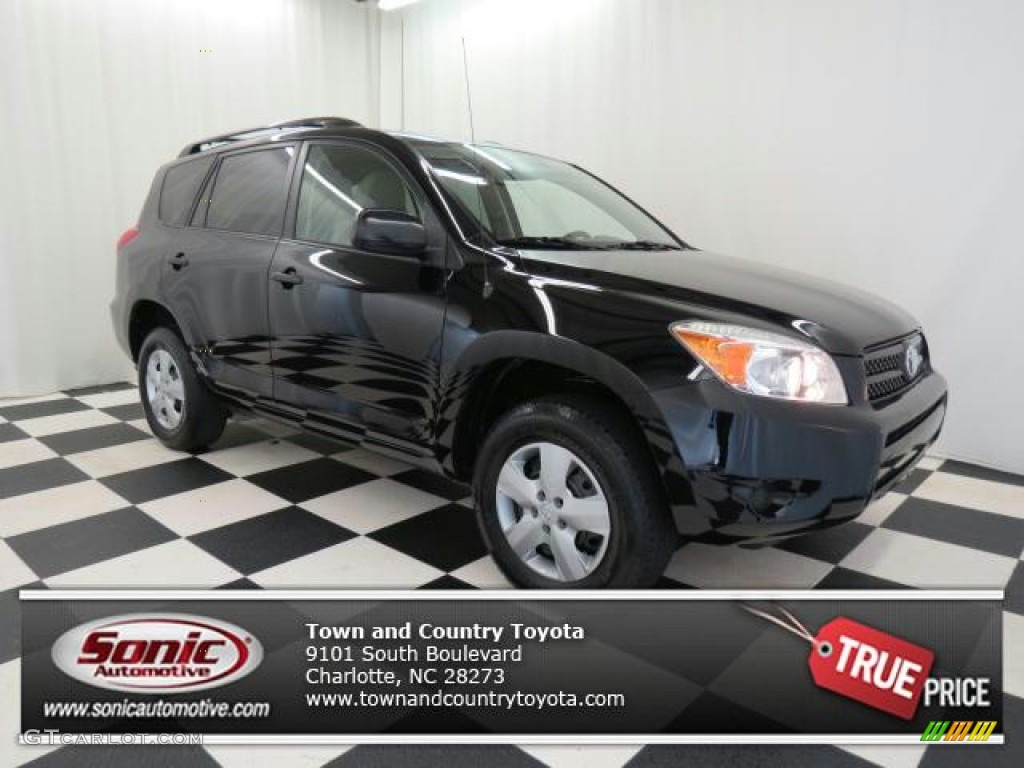 2008 RAV4 I4 - Black / Ash photo #1