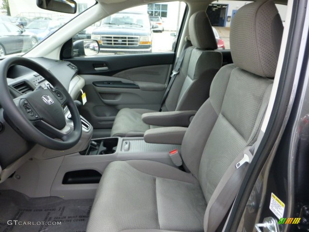 Gray Interior 2013 Honda CR-V EX AWD Photo #71486606