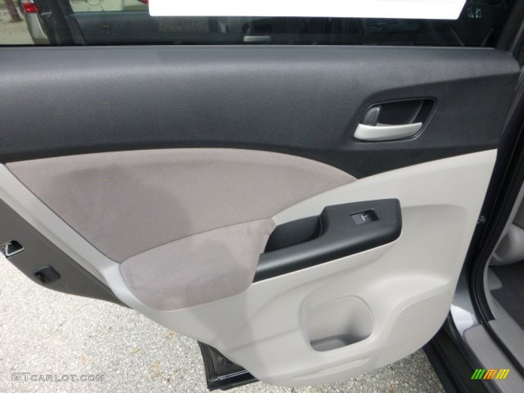 2013 CR-V EX AWD - Polished Metal Metallic / Gray photo #13